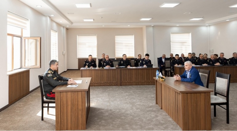 Vilayət Eyvazov daha bir vətəndaş qəbulu və sıra baxışı keçirdi -FOTOLAR