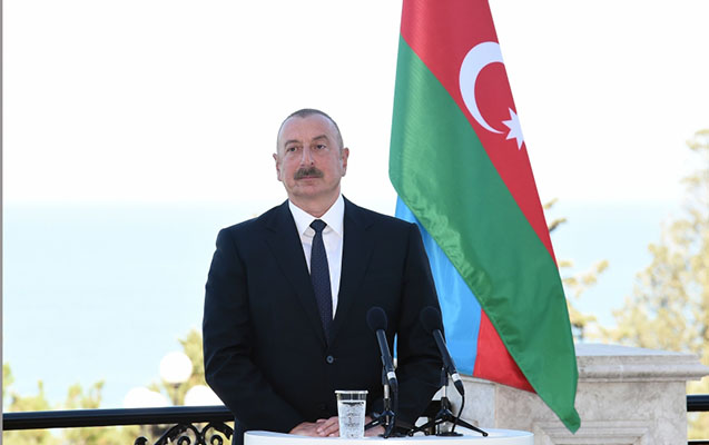 Prezident “Xəqani” bağında yaradılan şəraitlə tanış oldu - FOTO