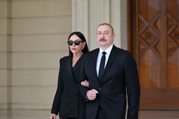 Prezident və xanımı Şuşada...