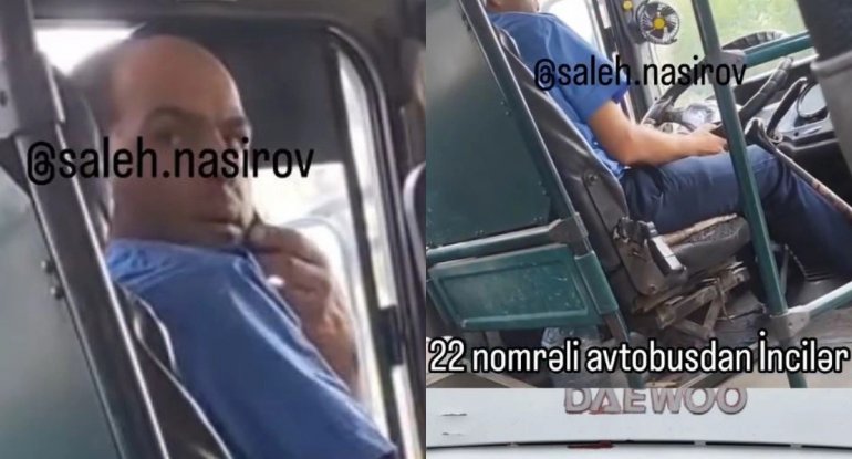 Sərnişini avtobusdan düşürən sürücü cəzalandırıldı 