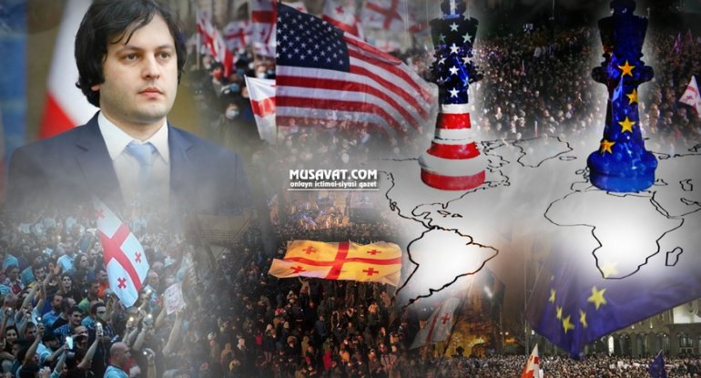 Rus kəşfiyyatının "qanlı çevriliş" planı barədə iddiaları: ABŞ "Gürcü arzusu"nu necə yox etmək istəyir