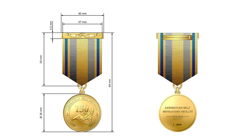  Azərbaycanda yeni medal təsis edildi