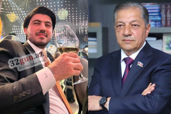 Deputat Cavanşir Feyziyevin oğlunun LÜKS HƏYATI - brend aksesuarları, yüksək qiymətli eynəkləri və əlindəki BƏYAZ ŞƏRABI ilə / FOTOLAR