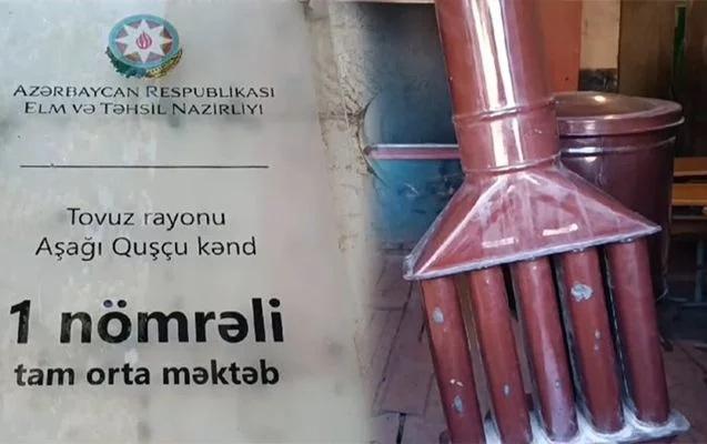71 nəfərin tüstüdən zəhərləndiyi məktəbdə tədris prosesi bərpa olundu