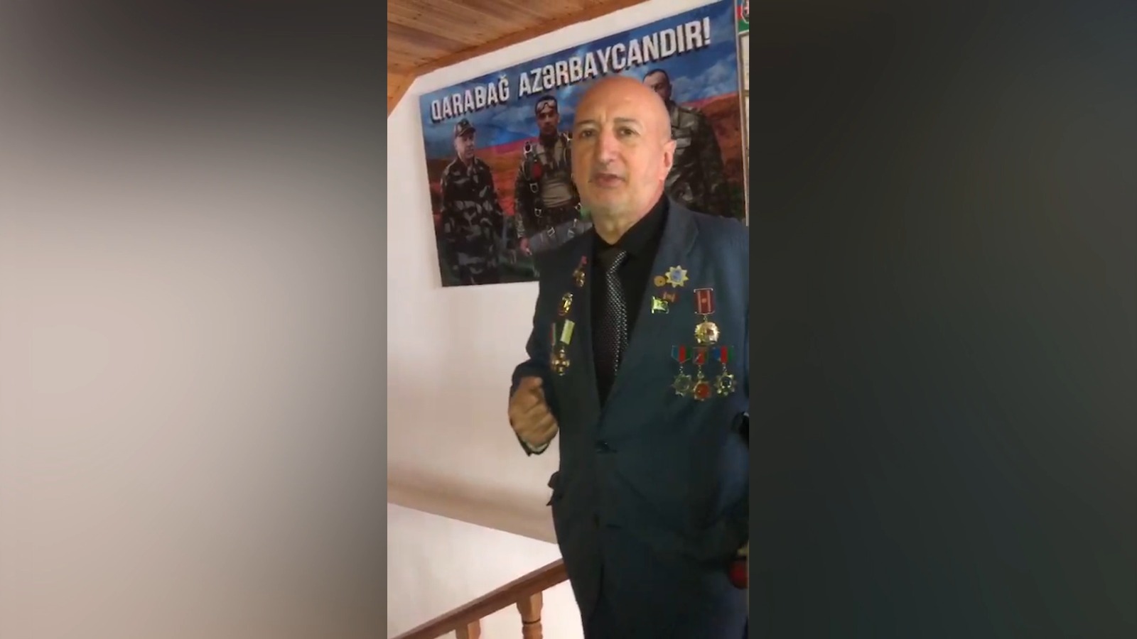 Qəhrəman qazimiz doğum gününü şəhid qəhrəmanlarımızı ziyarət etməklə qeyd etdi