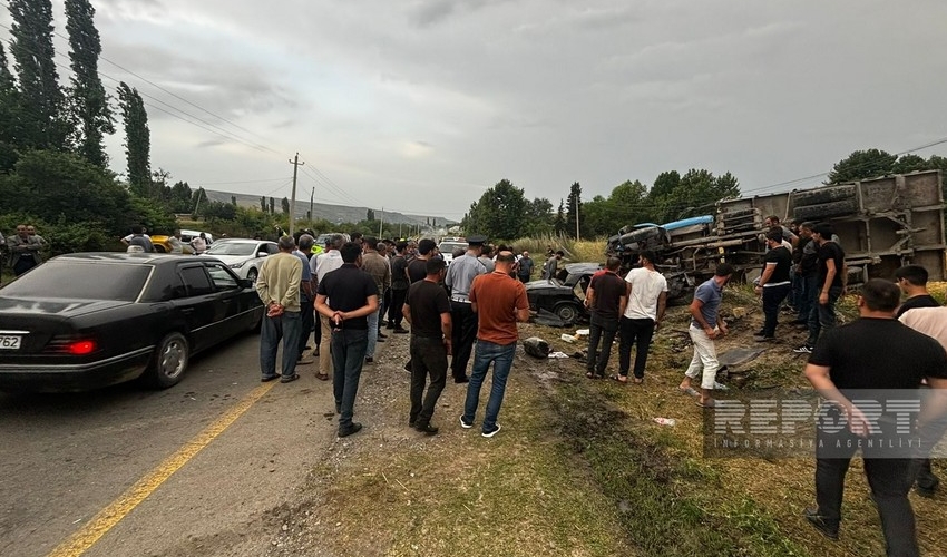 İsmayıllıda yol qəzası olub - ölən və yaralananlar var - VİDEO