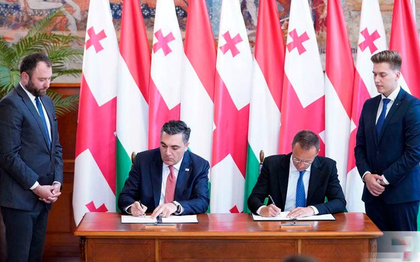 Gürcüstan və Macarıstan investisiyaların qarşılıqlı qorunması haqqında saziş imzalayıblar