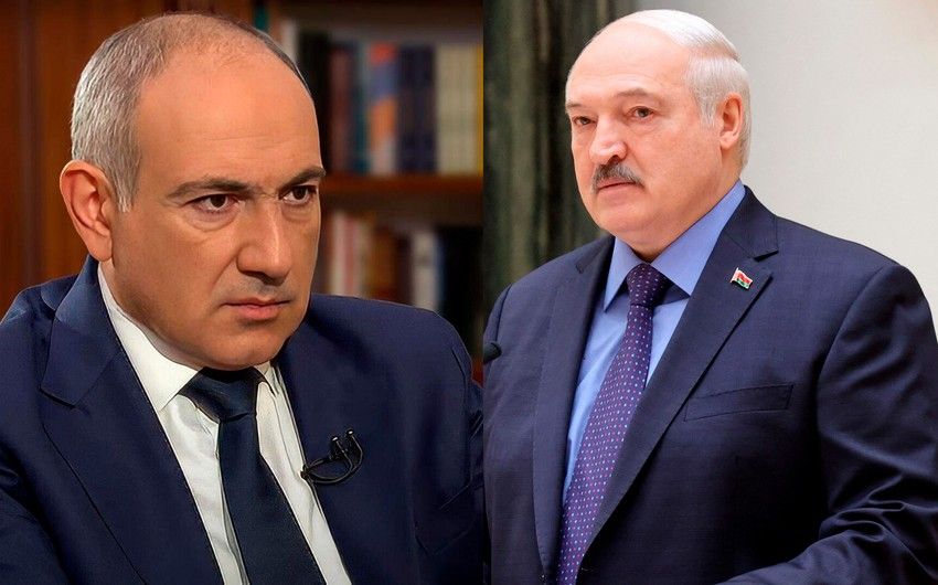 Lukaşenko və Paşinyan arasında mübahisə düşdü