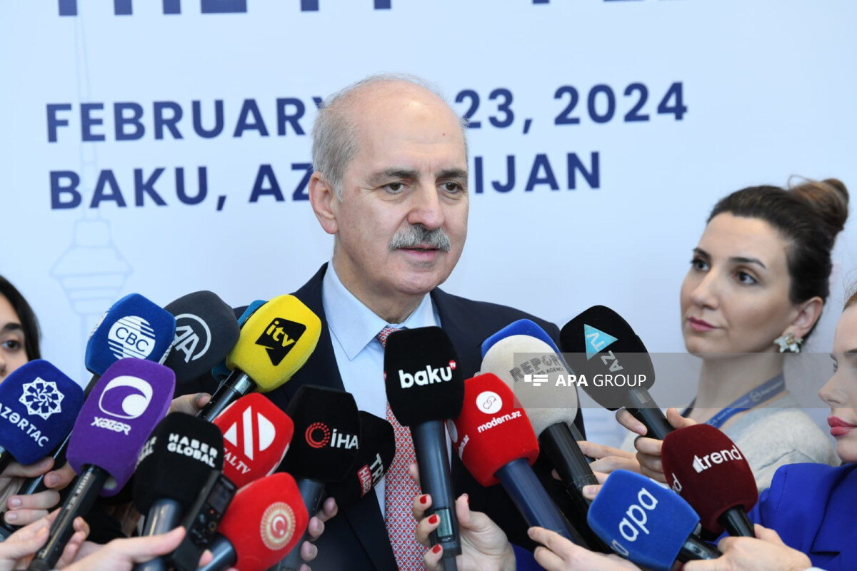"Bəşəriyyətin Türk dünyasından gözləntiləri çox böyükdür"- Numan Kurtulmuş
