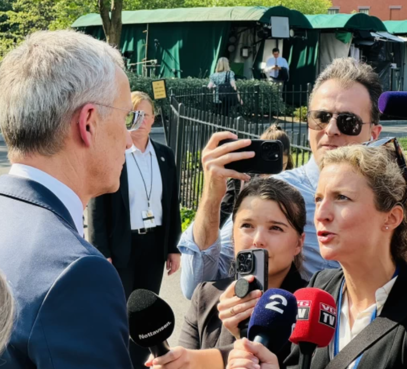 NATO rəhbəri Ukraynaya dəstək üçün Vaşinqtona gəlib