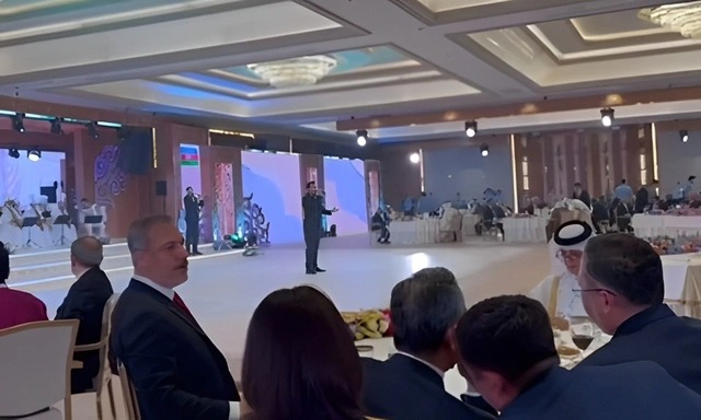 Astanada"Ey Vətən" mahnısı ifa olundu