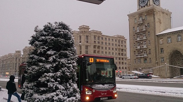 Sabah Bakıya qar yağacaq? - Milli Hidrometeorologiya Xidməti məlumat yaydı 