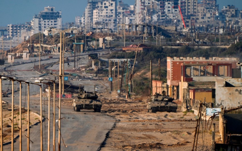 Xan Yunis atəşə tutuldu - 49 ölü