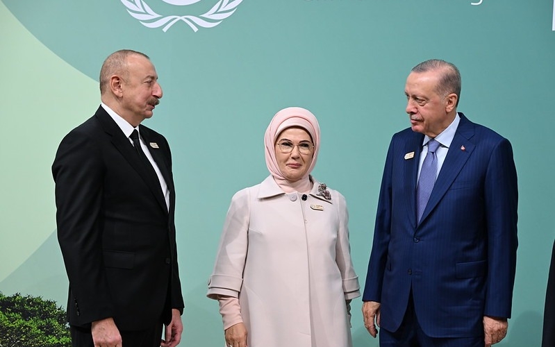 Prezident Ərdoğan və xanımını belə qarşıladı - FOTO,VİDEO