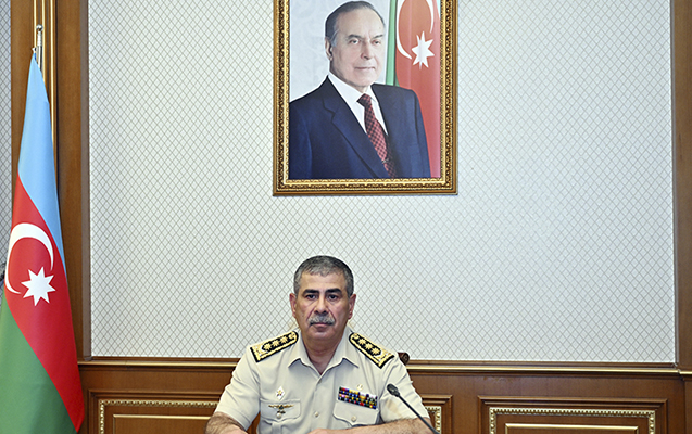 Müdafiə Nazirliyində geniş tərkibli kollegiya iclası keçirildi