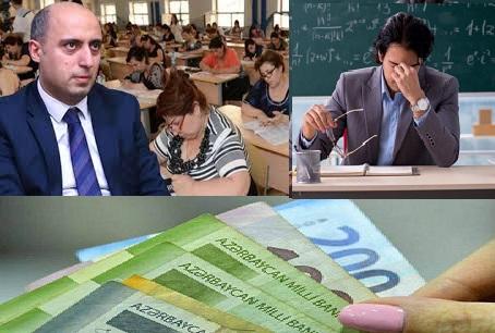 SOSİAL PROBLEMLƏR İÇƏRİSİNDƏ BOĞULAN AZƏRBAYCAN MÜƏLLİMİ... - ”Nazir 600 manatla bir ay ailəsini dolandıra bilər?!”