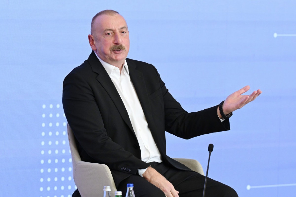 "Bəlkə də gün gələcək, bizə yaşıl enerjini də irad tutacaqlar" - Dövlət başçısı