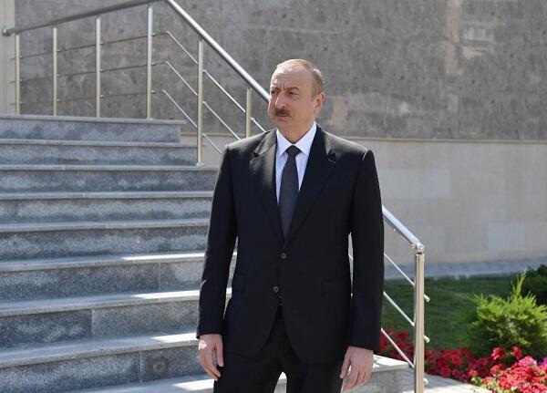 İlham Əliyev Şuşada...