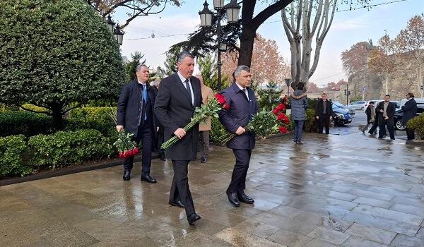 İnam Kərimov Gürcüstana getdi - Foto