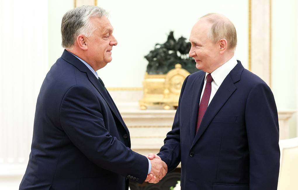 Orban Putinlə görüşdü, Zelenskiy Avropa Şurasının təklifini rədd edib 
