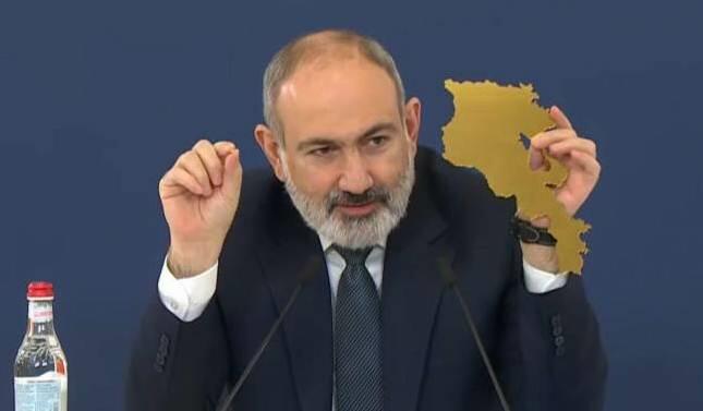 Paşinyan Azərbaycanla sərhəddə - Video