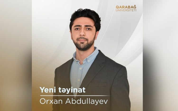 Qarabağ Universitetində yeni TƏYİNAT