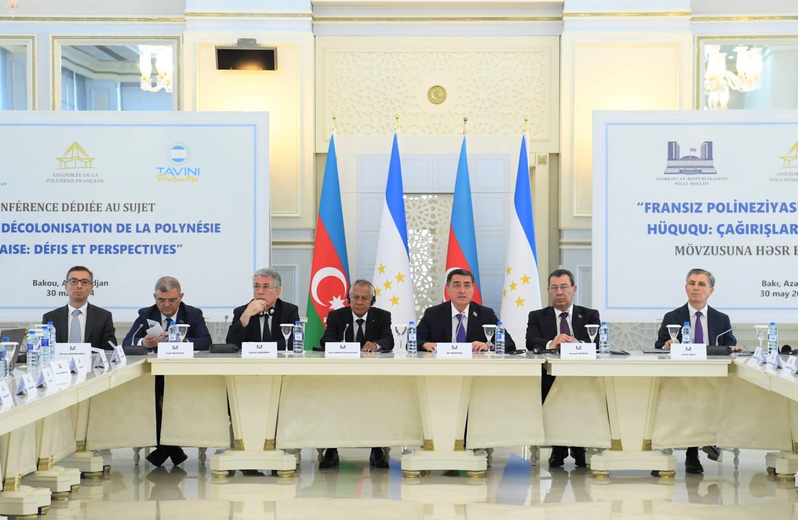 Milli Məclisdə “Fransız Polineziyasının Dekolonizasiya Hüququ: Çağırışlar və Perspektivlər” mövzusunda konfrans keçirilib