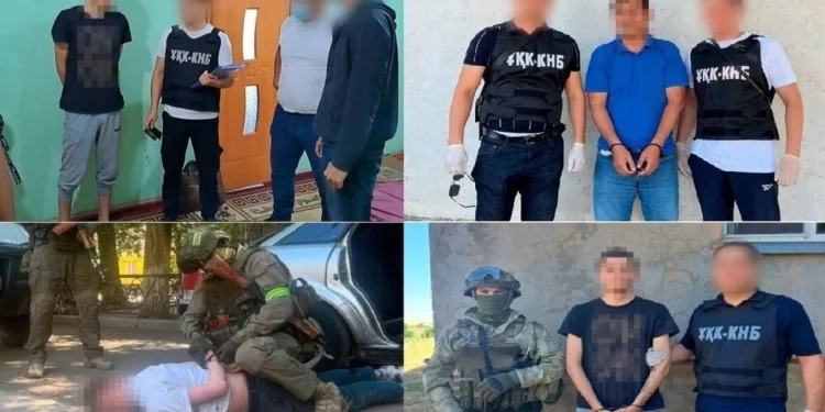 Qazaxıstanda ekstremizmdə şübhəli bilinən 5 vətəndaş saxlanılıb