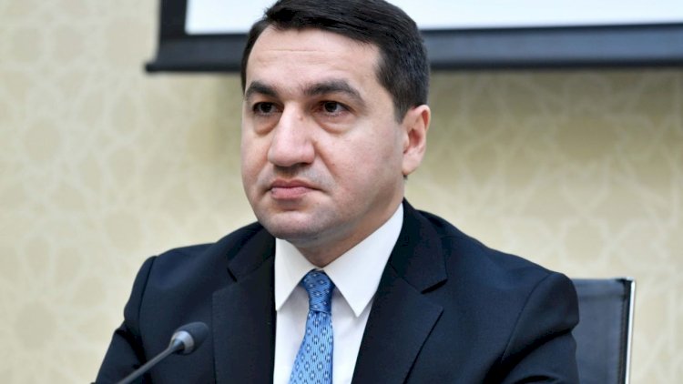 Hikmət Hacıyev Şuşadan paylaşım etdi