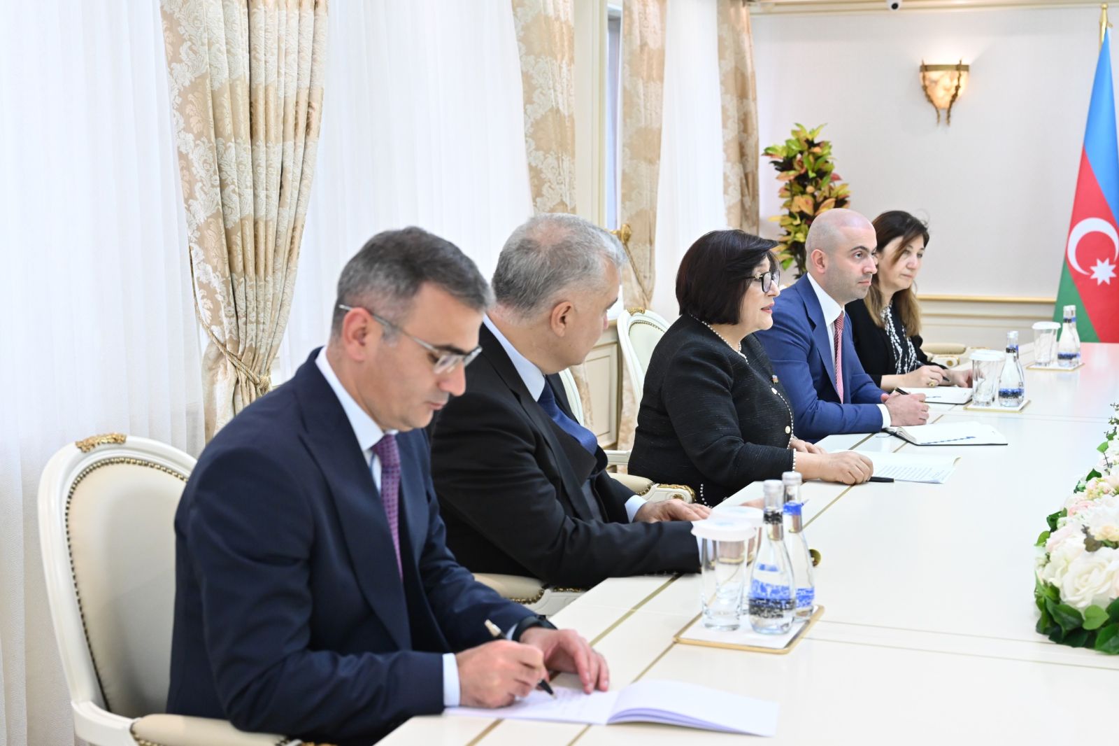 Sahibə Qafarova Millətlər Birliyinin Baş katibinin başçılıq etdiyi nümayəndə heyəti ilə görüşüb