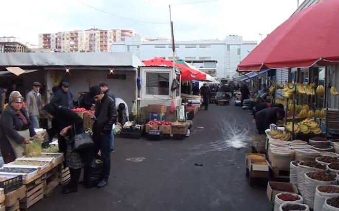 Məşhur bazarın ətrafındakı küçə ticarəti yığışdırılır - Video