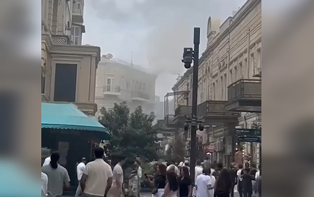 “Tarqovı”da yanğın oldu - Video