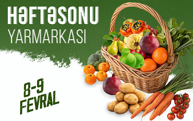 Kənddən Şəhərə” həftəsonu yarmarkası keçiriləcək
