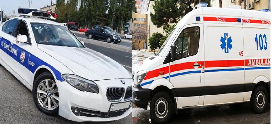 YASAMAL YOL POLİSİNDƏN ŞOK “QƏRAR”... - Təcili tibbi yardım maşınları cərimə meydançasına aparılır - FOTO