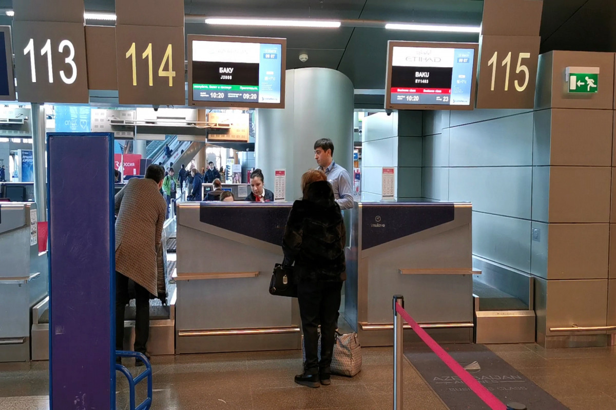Moskva aeroportlarında çox sayda reys LƏĞV OLUNUB