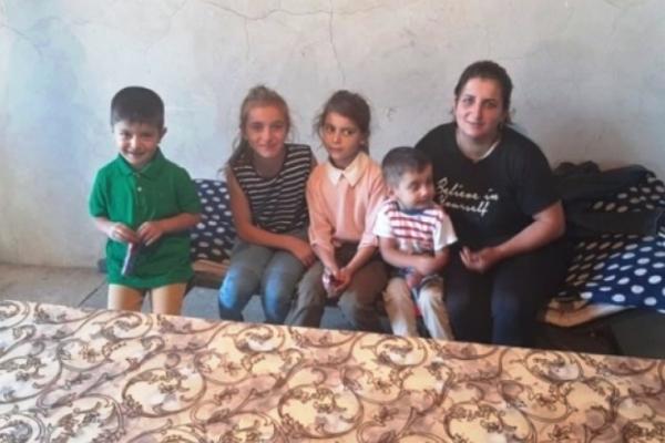 Erməni qadın uşaqlarıyla Şuşaya keçməyə çalışıb