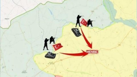 Türkiyə Ordusu Suriyada PKK qüvvələrini bir neçə istiqamətdə artilleriya zərbəsinə məruz qoyub