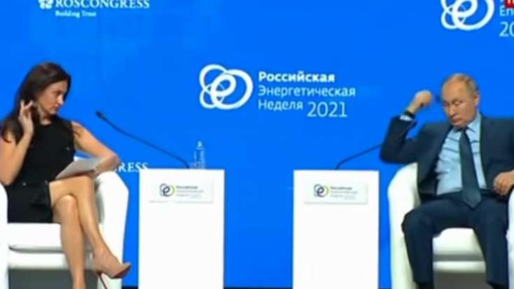 Putin cazibədar aparıcıya söz atdı: Qarşımda mənə qulaq asmayan ...