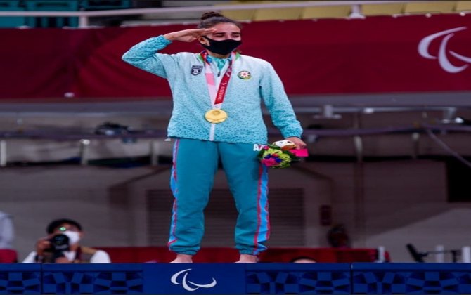 Olimpiyadada bayrağımızı qaldıran ilk paracüdoçu: “Hərbi salamımı şəhidlərimizə həsr etdim”