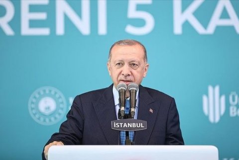 Ərdoğan: “PUA-larımızla Azərbaycanda, Qarabağda varıq” - VİDEO