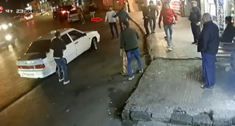 Bakıda kamera qarşısında keçmiş məhbusu belə öldürdü - ANBAAN VİDEO