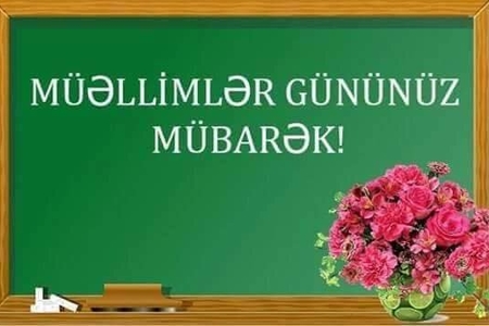 Bu gün Beynəlxalq Müəllimlər Günüdür