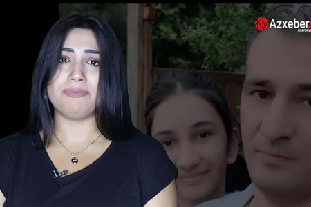 "Şəhid qızı" hər kəsi ağlatdı - VİDEO