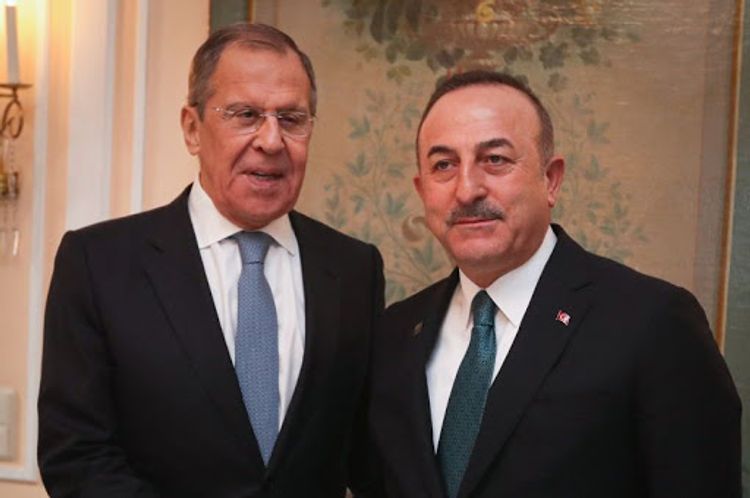 Lavrov və Çavuşoğlu arasında GÖRÜŞ BAŞLADI