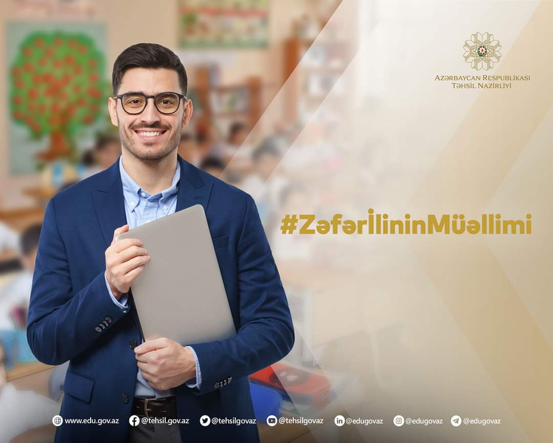 Təhsil Nazirliyi "Zəfər ilinin müəllimi" adlı layihəyə start verir