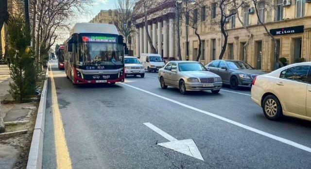 Bu avtobusların hərəkət sxemi dəyişdirildi