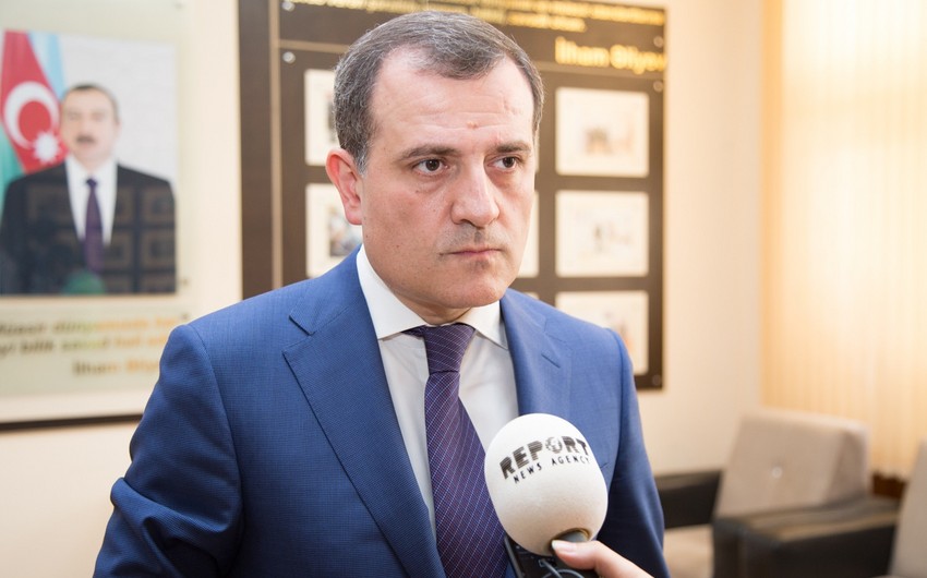 Ceyhun Bayramov iranlı həmkarını TƏBRİK EDİB