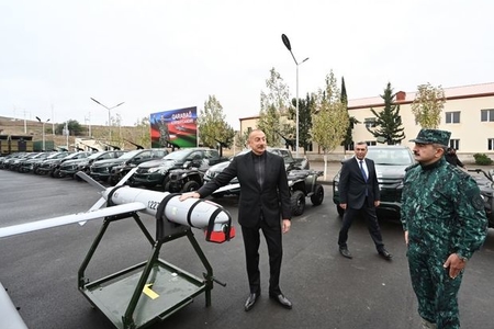 Cəbrayılda yeni hərbi hissədəki silahlar: “Harop”, “Quzğun”... – SİYAHI