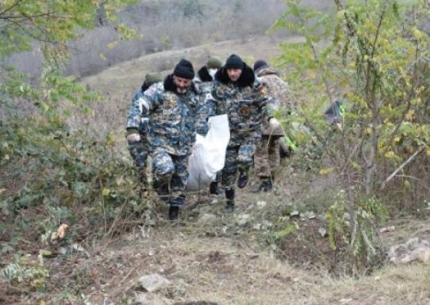 Daha 2 erməni hərbçinin cəsədinin qalıqları TAPILDI