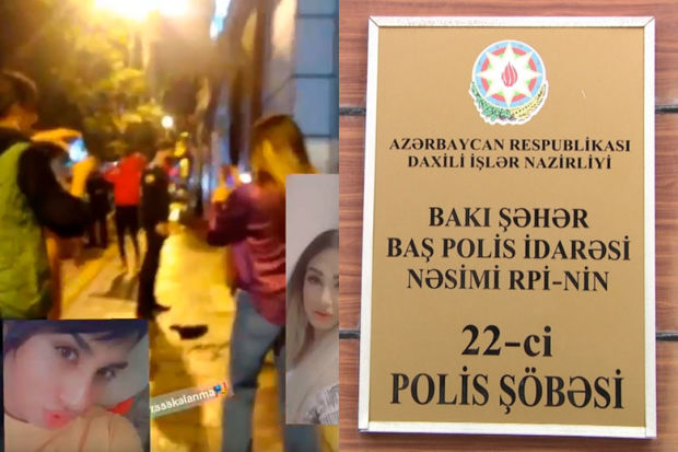 Bakıda cinsi azlıq nümayəndələri polis bölməsinə hücum etdi - FOTO